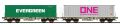 Containertragwagen, H0, Sgmmn